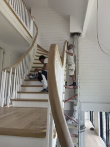 peinture et entretien d'escaliers